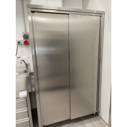 ARMADIO ACCIAIO  INOX -  4 RIPIANI
