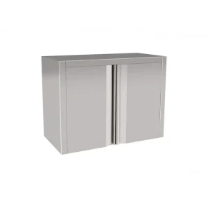 Wall Cabinets with Hinged Doors and Smooth Shelves